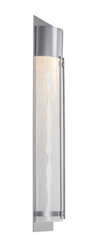 Half Round Outdoor Wall Sconce with Metalwork
