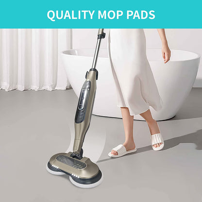 4 Packs Replacement Round Steam Mop Pads for Shark S7020 S7000 Steam Mop, Steam&Scrub