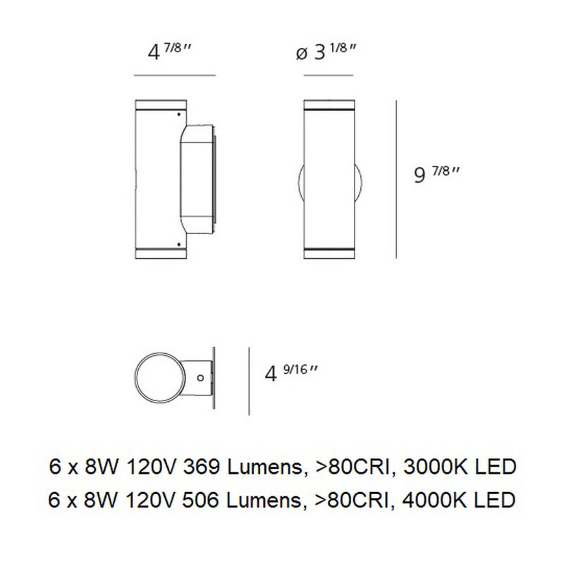 Calumet Outdoor Double Wall Light
