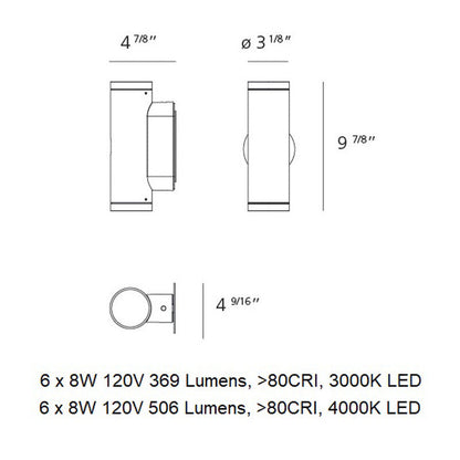 Calumet Outdoor Double Wall Light
