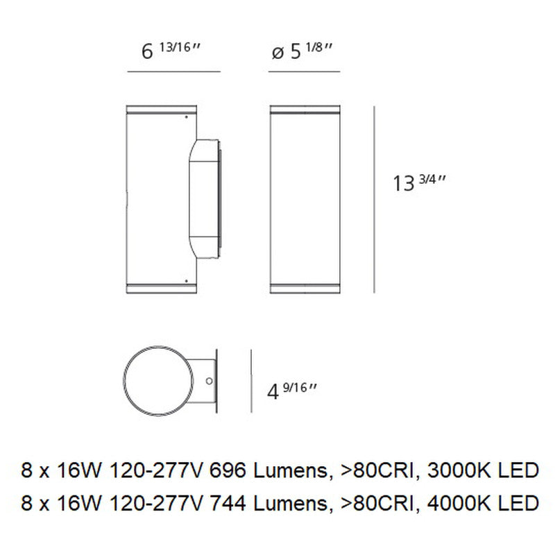 Calumet Outdoor Double Wall Light
