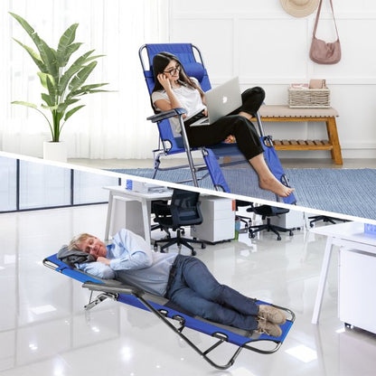 Kahoo Zero Gravity Lounge Chair Recliner Navy