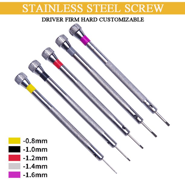 Aokelily Watch Repair Kit, Professional Watch Band Link Removal Tool, Watch Battery Replacement Tools, Spring Bar Tool Set with Zipper Bag