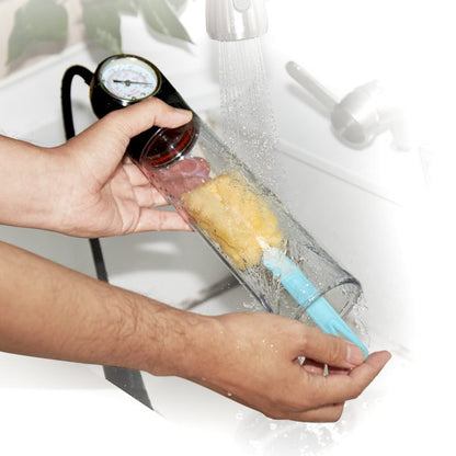 AOPAR Penis Pump Vacuum Enlargement Enhancement Extension Erection Pump Adult Sex Toys for Men Male, Black