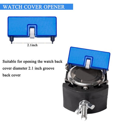 Aokelily 13pcs Watch Back Remover Tool Professional Watch Battery Replacement Tool Kit Suitable for Watch Back Removal with Watch Back Remover Tools Including Watch Opener Adjustable case Opener