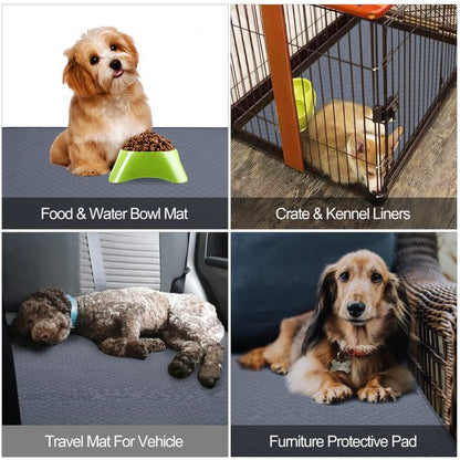 Snagle Paw Washable Pee Pads for Dogs, Non Slip Puppy Pee Pads with Waterproof, 48" x 48"