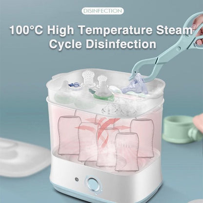 (Value $98.99)Papablic 11 Bottle Capacity Baby Bottle Electric Steam Sterilizer and Dryer Machine-Effective Sterilization-Fit for Baby Bottles, Breast Pump, Warmer Milk-Newborn Essentials Accessories
