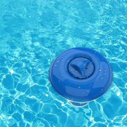 iFanze 5 inch Pool Chlorine Floating Dispenser, Compatible With 1" Chlorine Tablets and Bromine, Blue & White