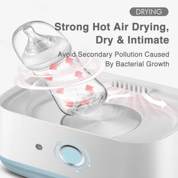 (Value $98.99)Papablic 11 Bottle Capacity Baby Bottle Electric Steam Sterilizer and Dryer Machine-Effective Sterilization-Fit for Baby Bottles, Breast Pump, Warmer Milk-Newborn Essentials Accessories