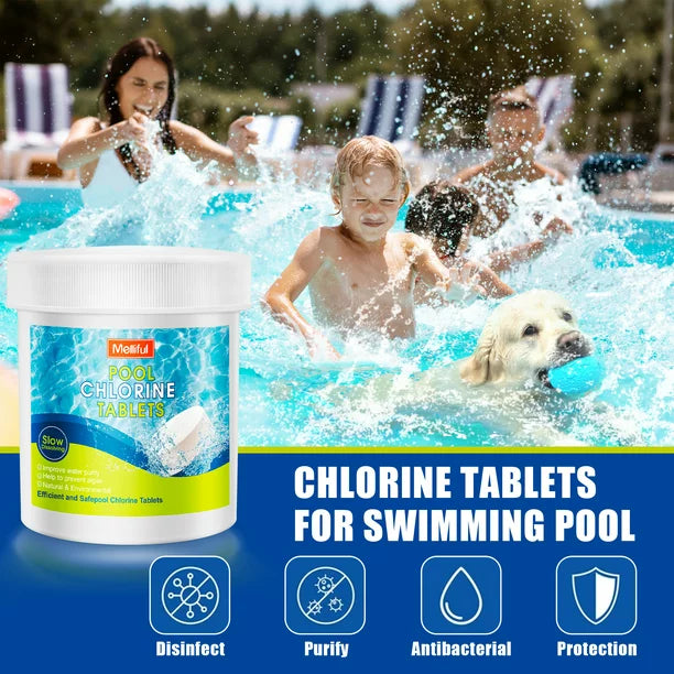 Chlorine Tablets for Pool, 180PCS