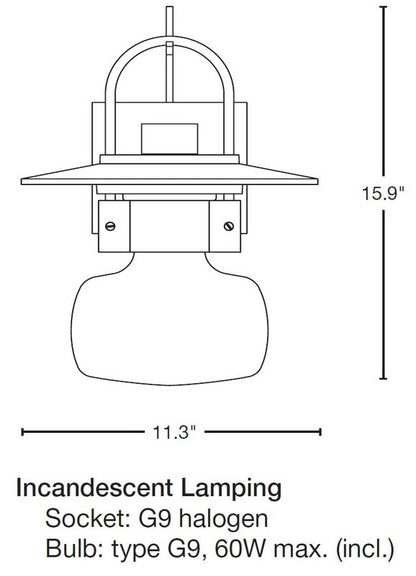Mason Large Outdoor Sconce