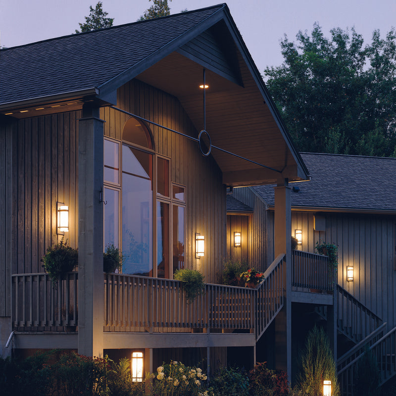Banded Outdoor Sconce