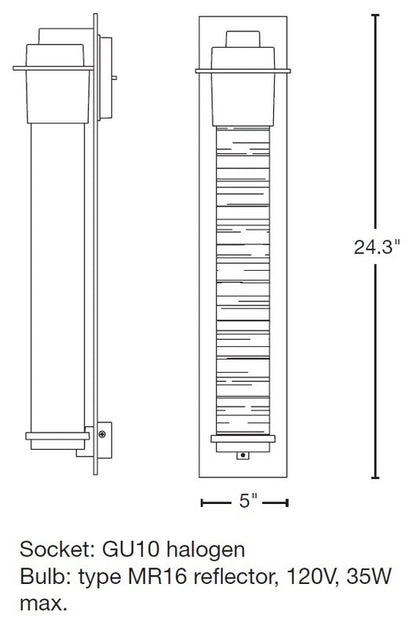 Airis Outdoor Sconce