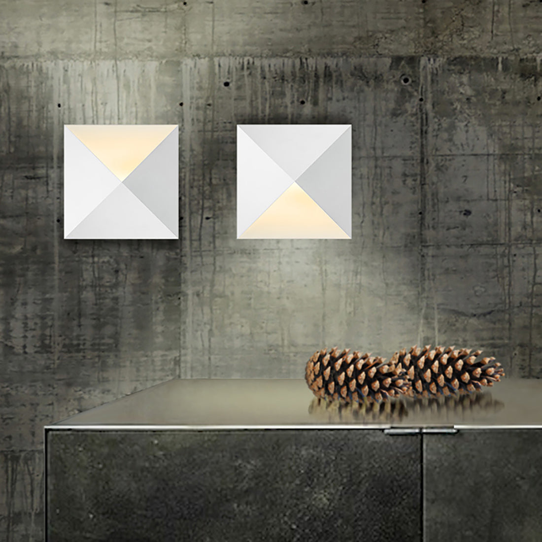 Inside-Out Prism Wall Light