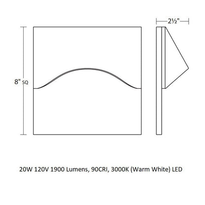 Inside-Out Tides High Wall Light