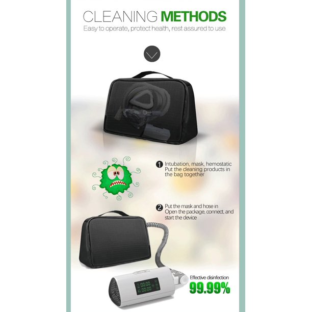 Upgrade Premium CPAP Cleaner Cleaning Supplies System