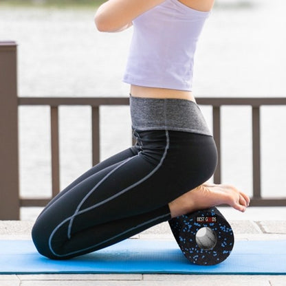 4pcs High-Density Round Foam Roller For Exercise Blue Set