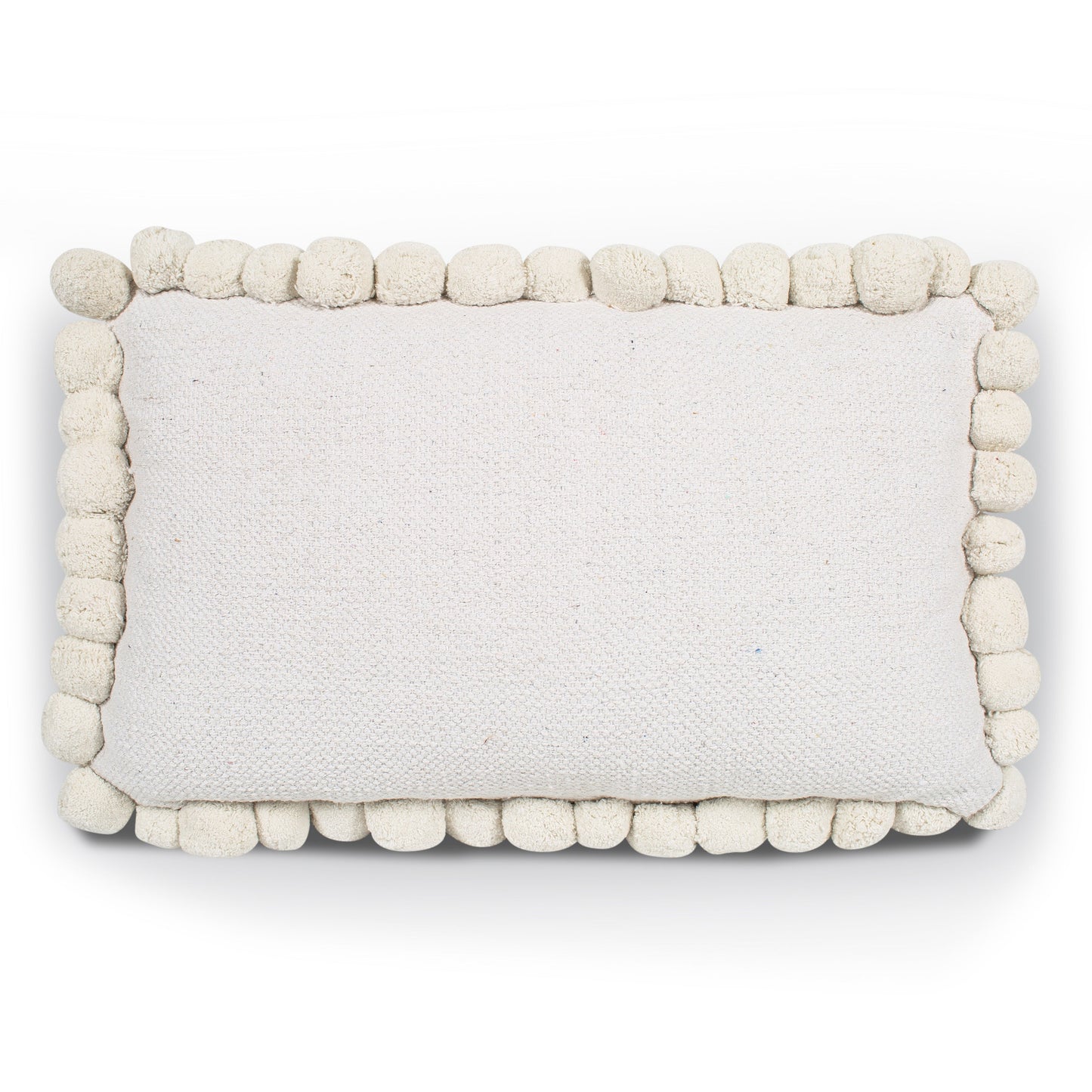 Pom Rectangular Throw Pillow