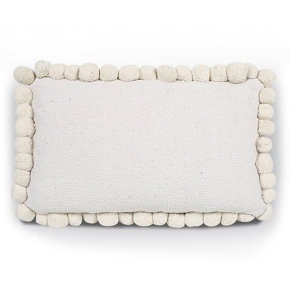 Pom Rectangular Throw Pillow