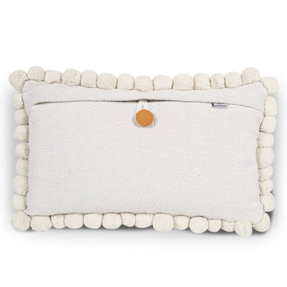 Pom Rectangular Throw Pillow