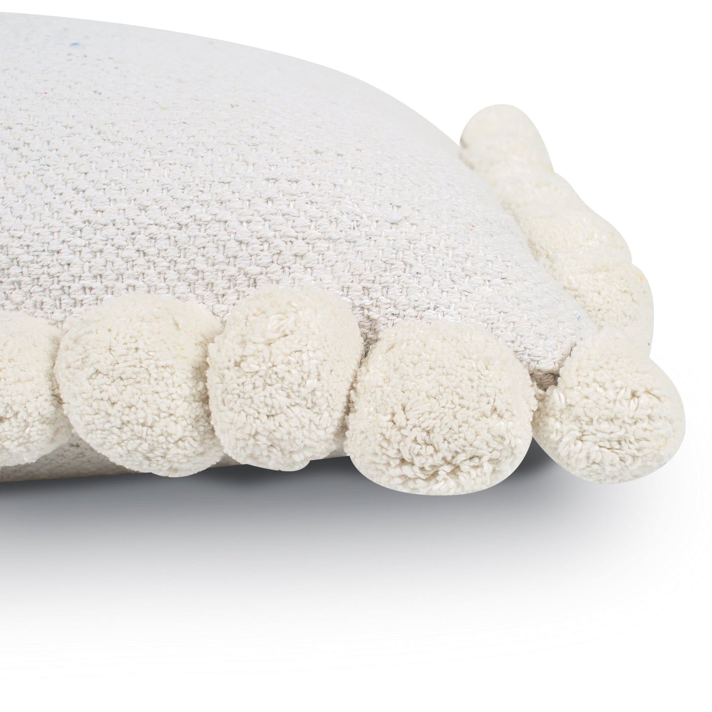 Pom Rectangular Throw Pillow