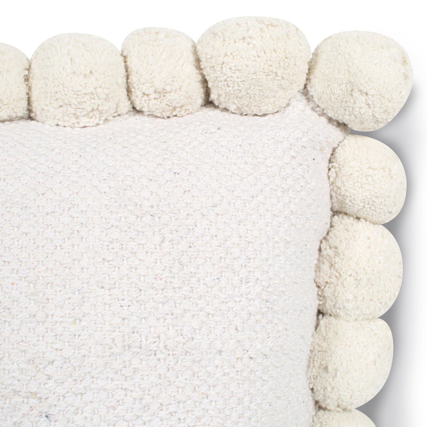 Pom Rectangular Throw Pillow