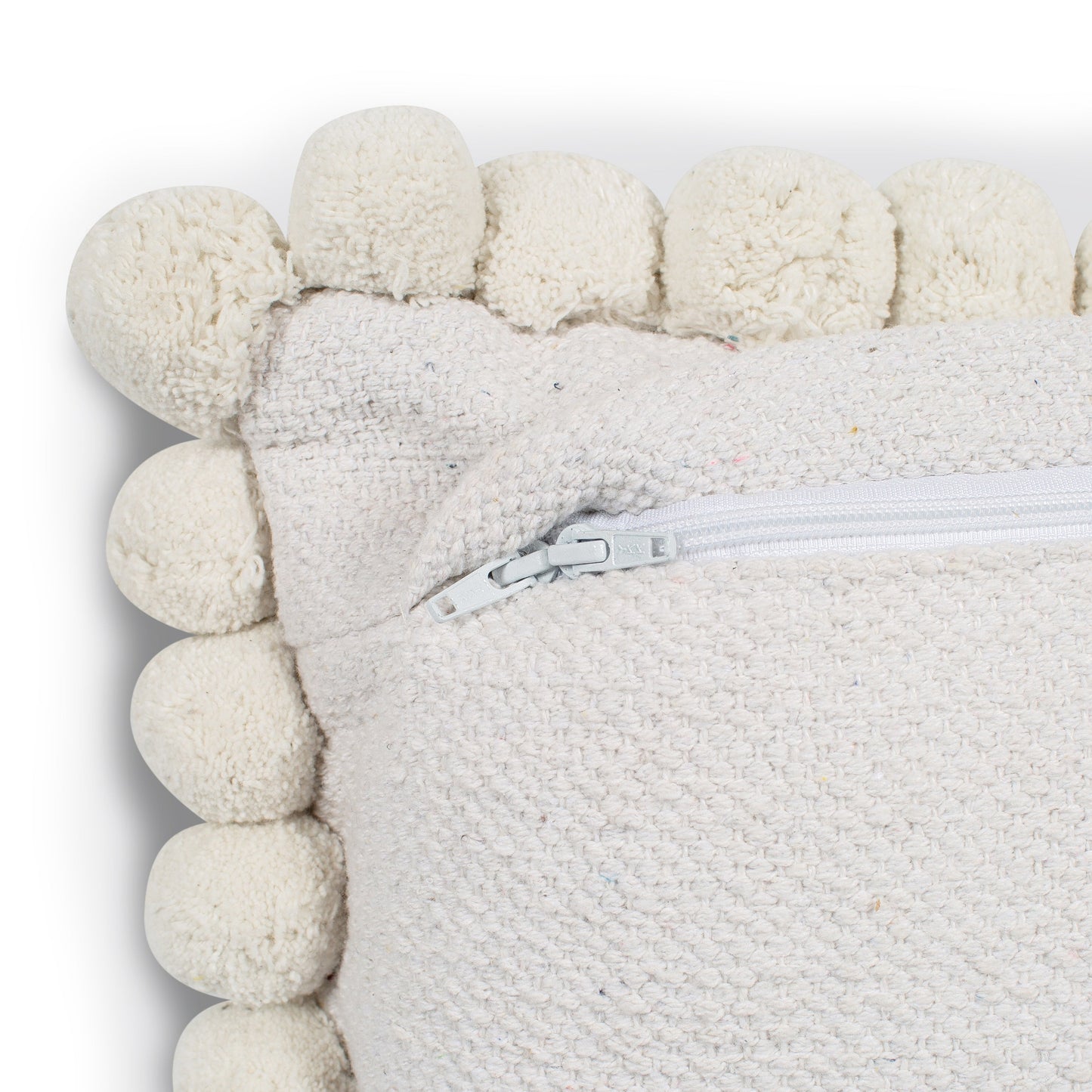 Pom Rectangular Throw Pillow
