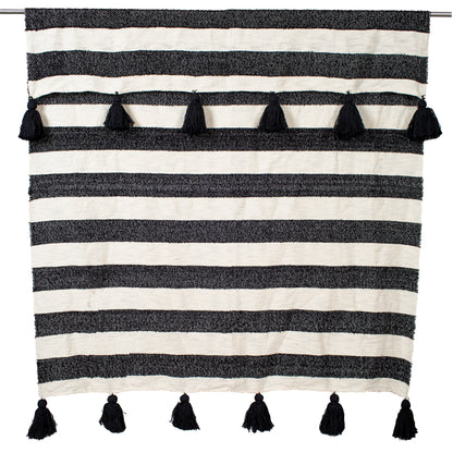 Elin Striped Throw Blanket