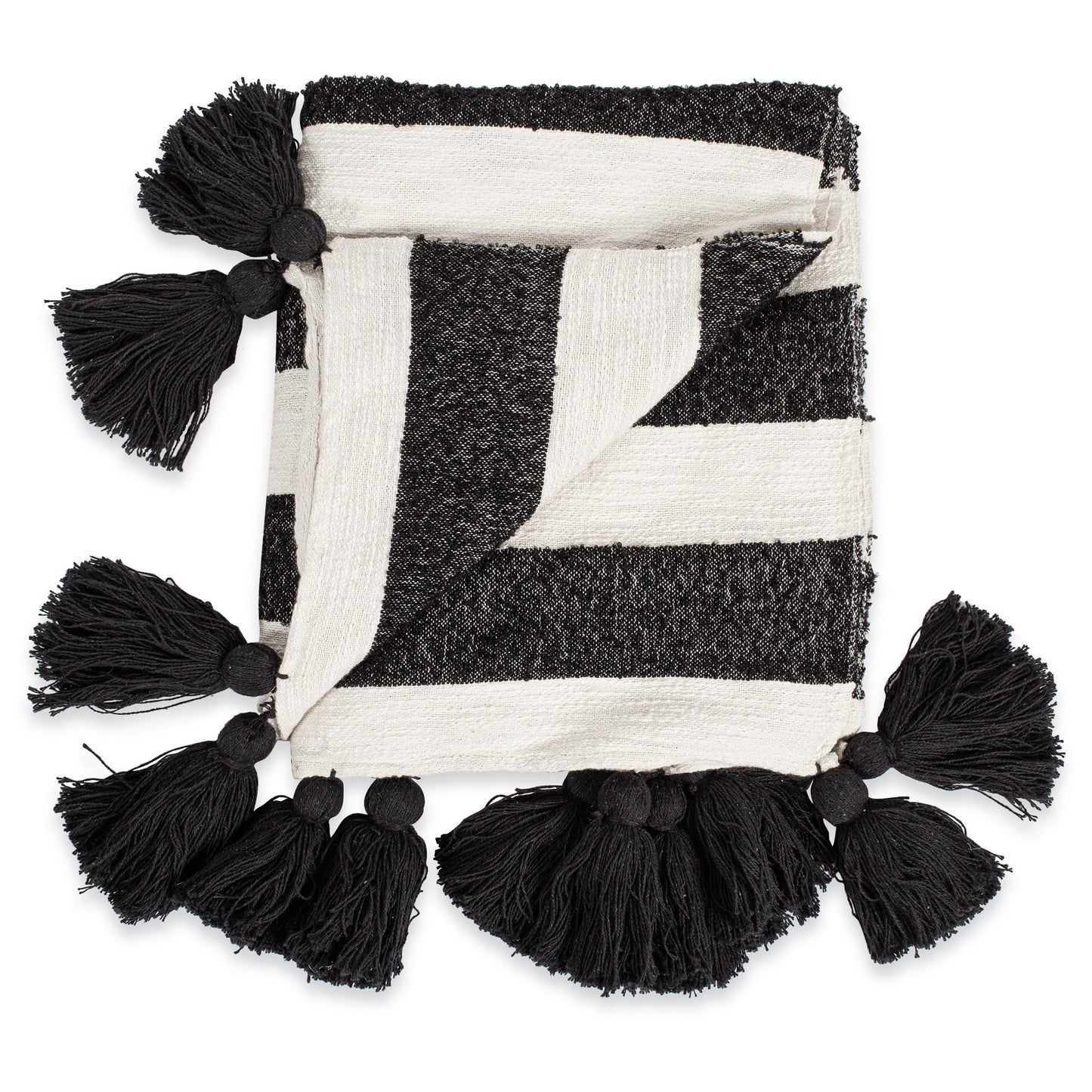 Elin Striped Throw Blanket
