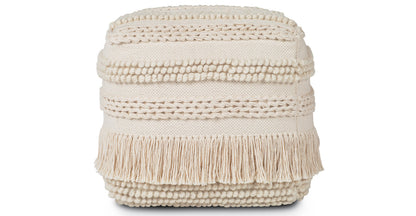 Lexi 16" Square Pouf