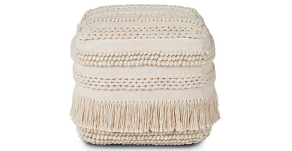 Lexi 16" Square Pouf