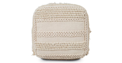 Lexi 16" Square Pouf