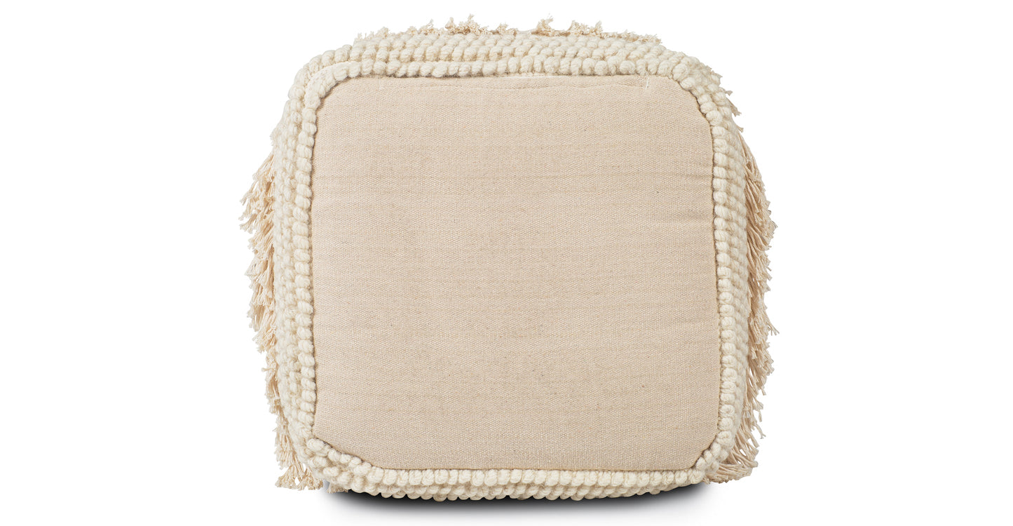 Lexi 16" Square Pouf