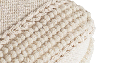 Lexi 16" Square Pouf