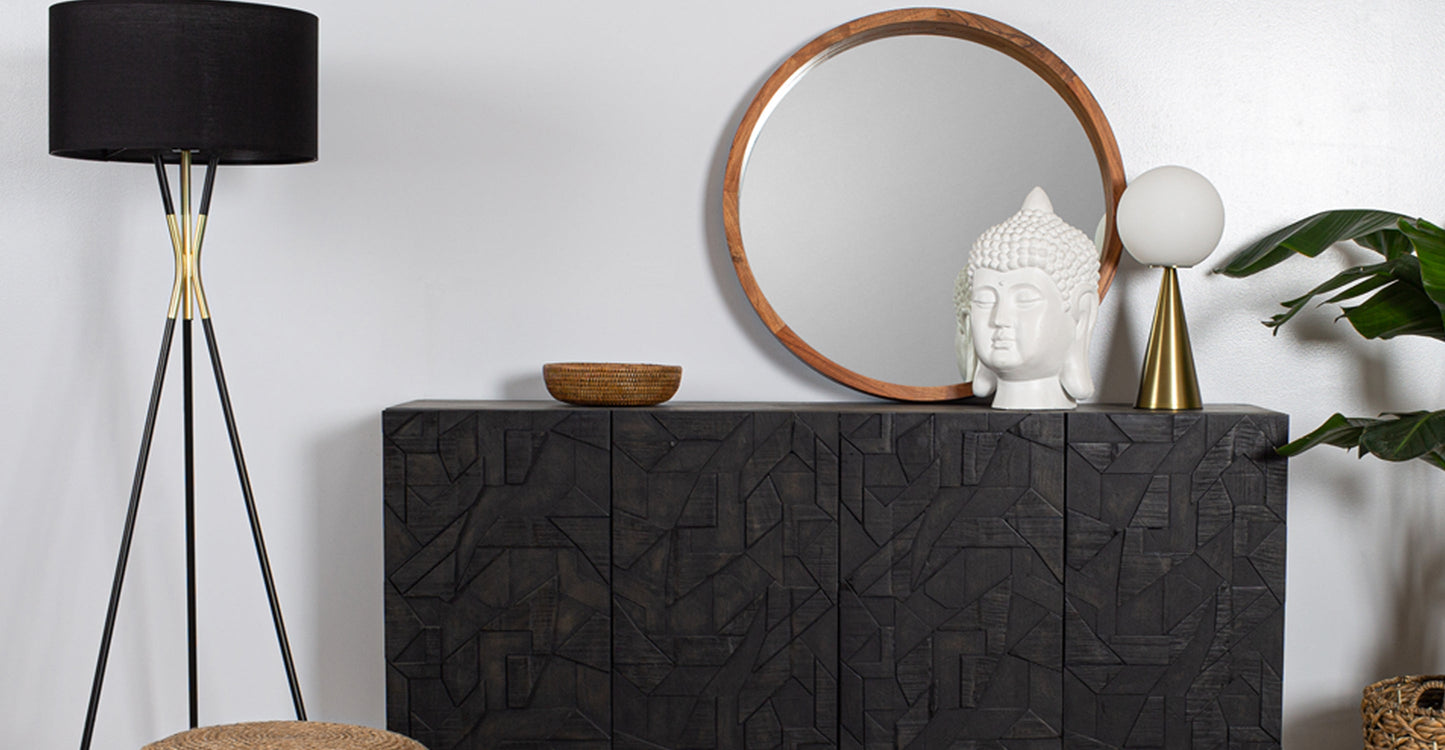 Theo 30" Round Mirror