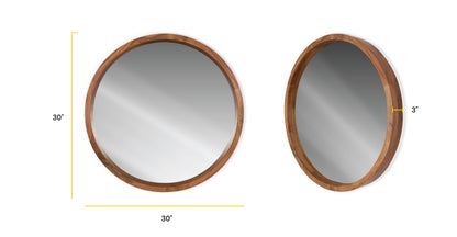 Theo 30" Round Mirror