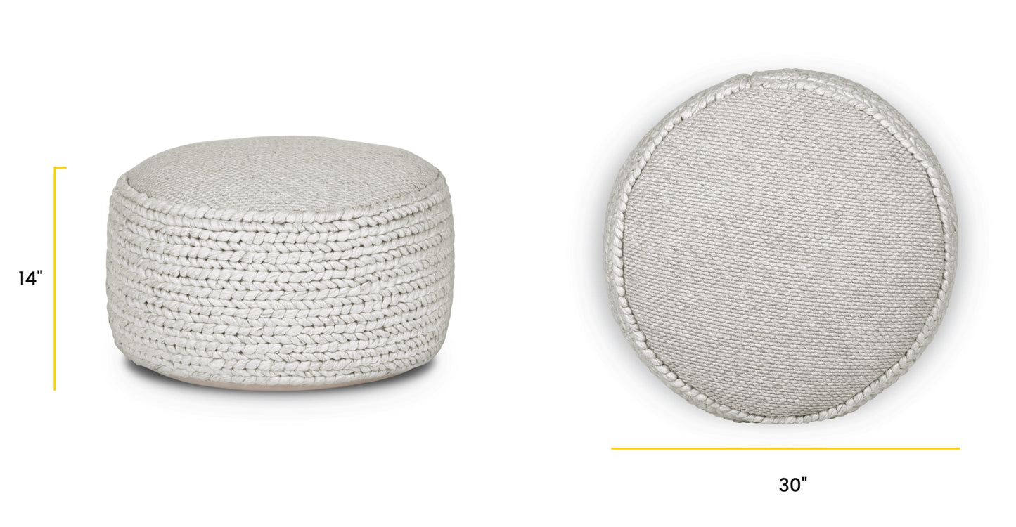 Leon 30" Pouf