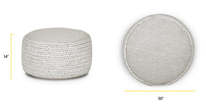 Leon 30" Pouf