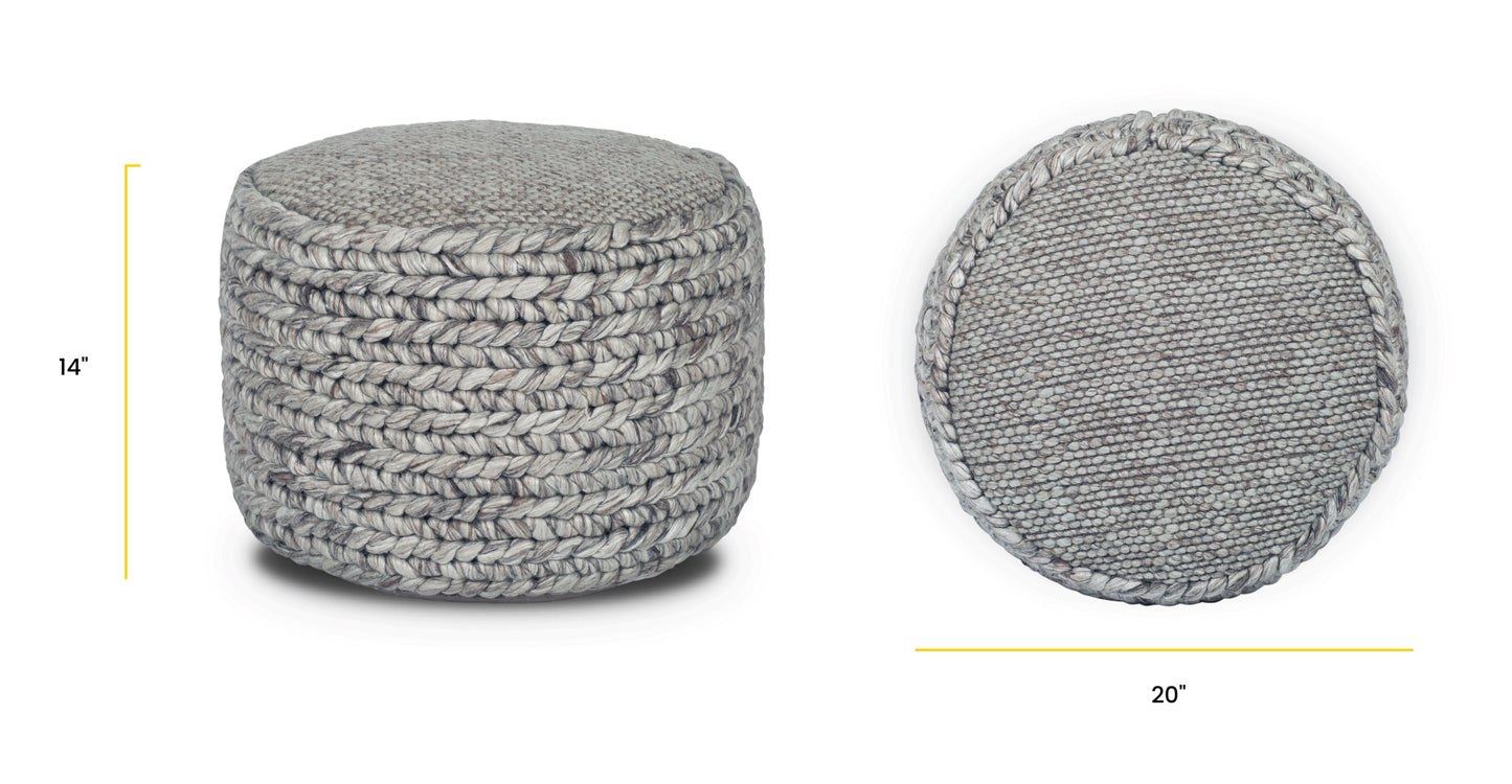 Leon 20" Pouf