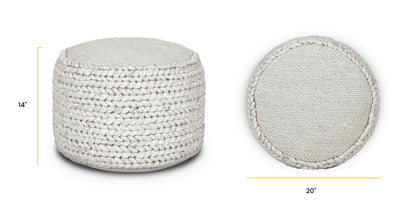Leon 20" Pouf