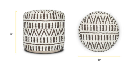Zulu 16" Pouf