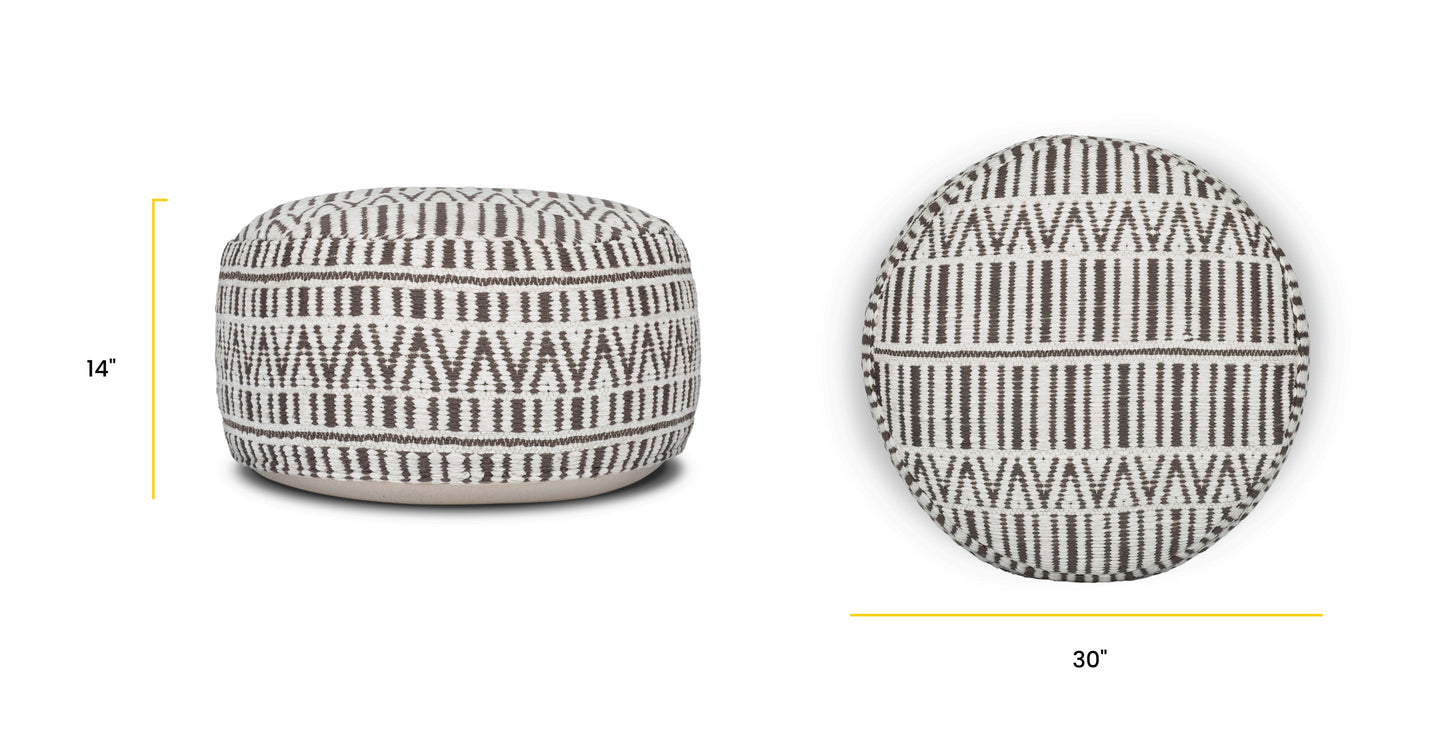 Zulu 30" Pouf