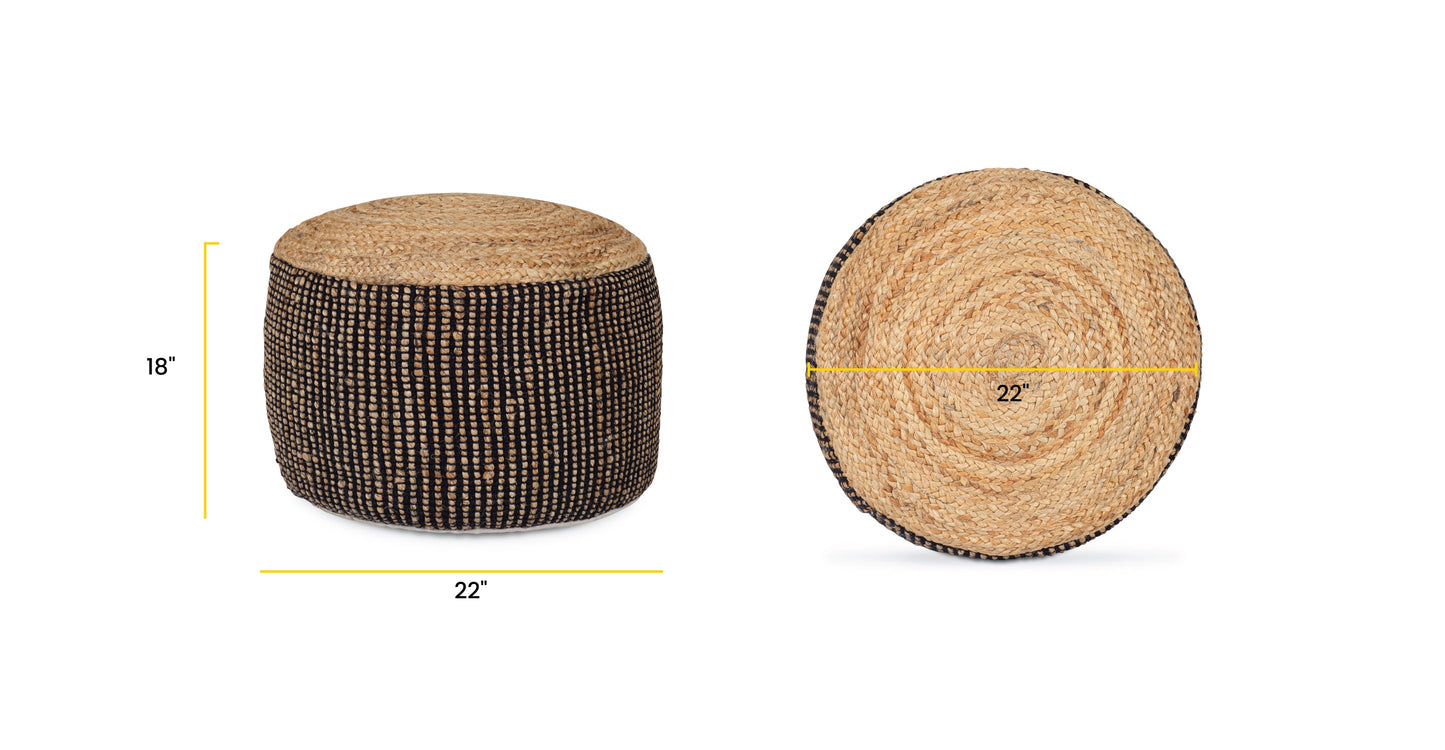Bari 22" Pouf