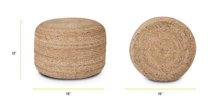 Leta Round Pouf