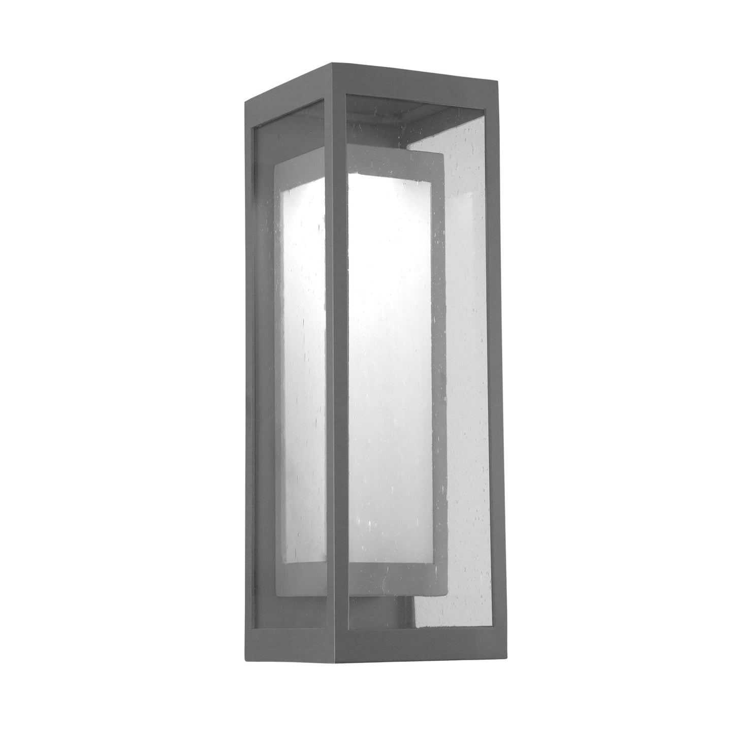 Double Box Outdoor Wall Sconce