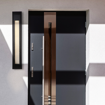 Double Box Outdoor Wall Sconce