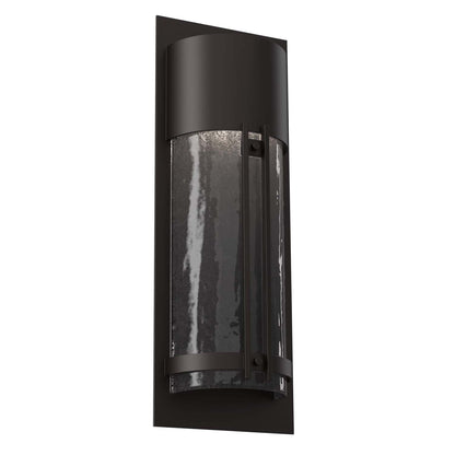 Half Round Outdoor Wall Sconce with Metalwork