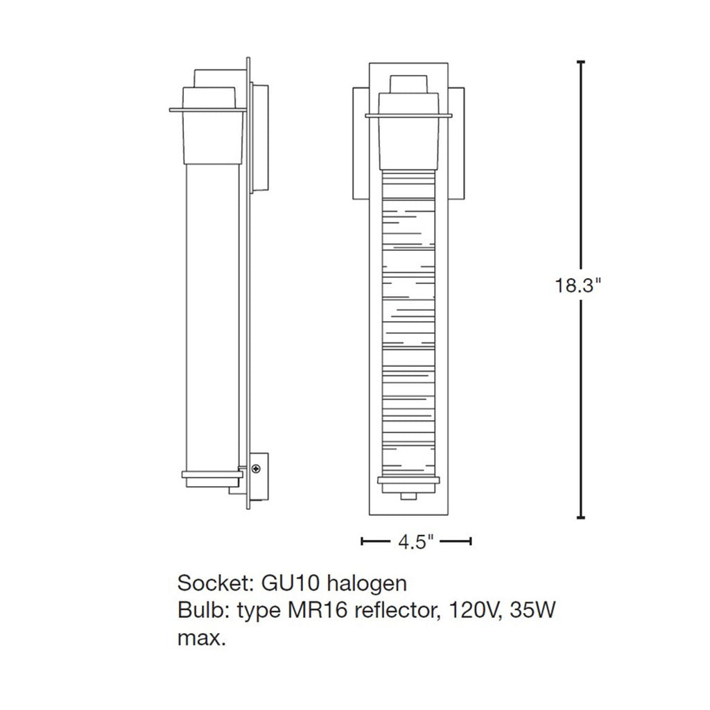 Airis Small Outdoor Sconce