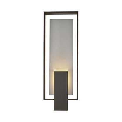 Shadow Box Large Outdoor Sconce