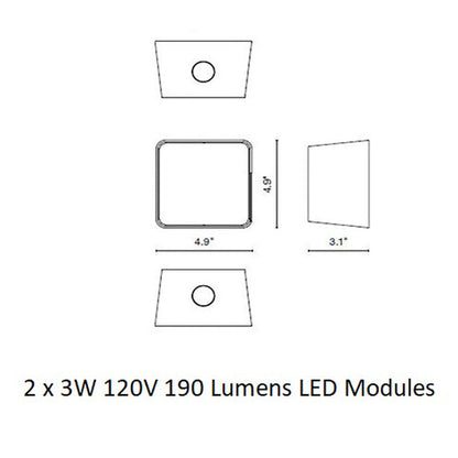 Lab Outdoor Wall Sconce